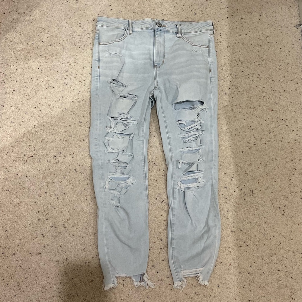 American Eagle Hi-Rise Jegging Crop Size 14 (Regular)